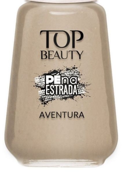Esmalte nude Top Beauty Pé na Estrada - Aventura