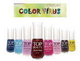 Coleção Color Vírus Top Beauty c/ 8 Cores - Lançamento