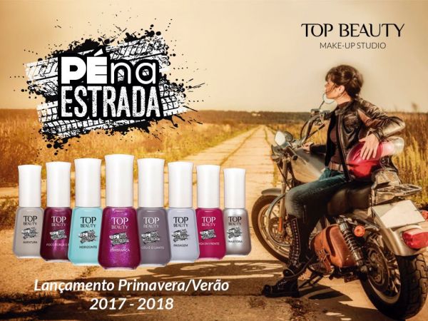 Coleção Top Beauty - Pé na estrada com 8 cores