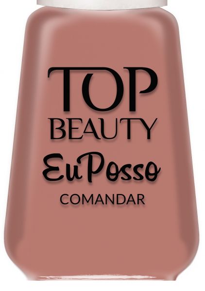 Esmalte Nude top beauty - Eu posso Comandar