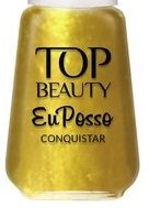 Esmalte Dourado top beauty -Eu posso Conquistar